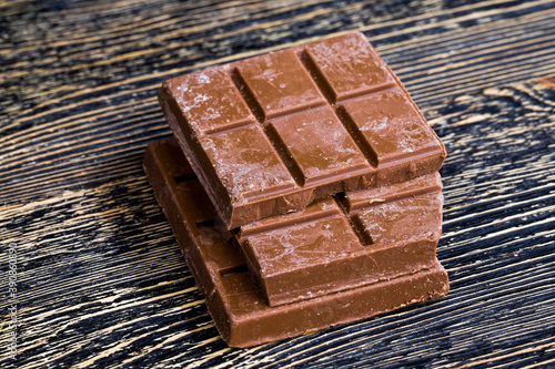 Cuadro en lienzo spoiled from long storage chocolate