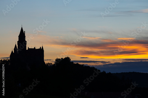 Bouzov castle in Northern Moravia  Czech Republic