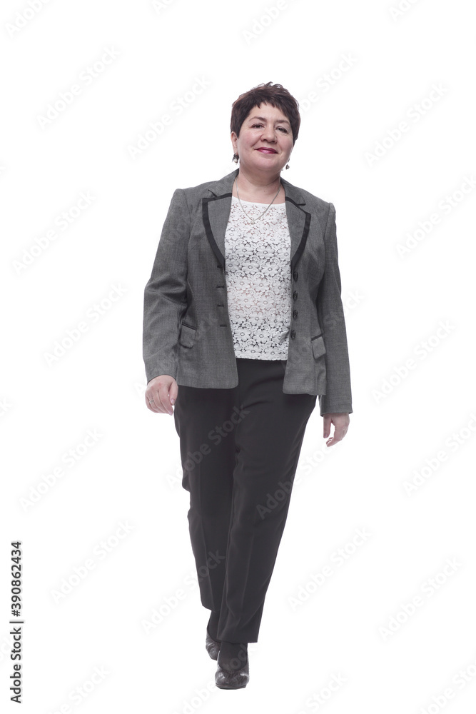 in full growth. confident adult woman in casual clothes in full growth. confident adult woman in casual clothes