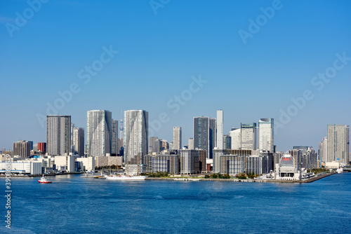 東京オリンピック選手村　晴海と勝どきの高層ビル　Tokyo Olympic Village, Harumi and Kachidoki skyscrapers © Imagepocket