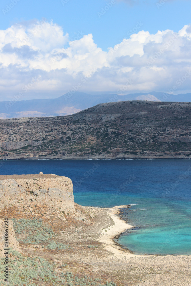 paysage paradisiaque en Crète