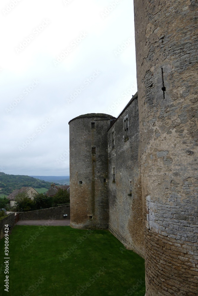 tower of the castle in the country