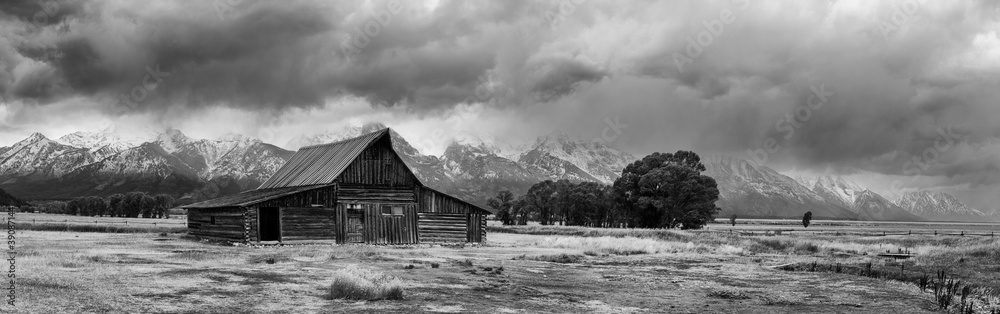 T.A. Moulton Barn, Grand Teton National Park, Wyoming, Usa, America T.A. Moulton Barn, Grand Teton National Park, Wyoming, Usa, America