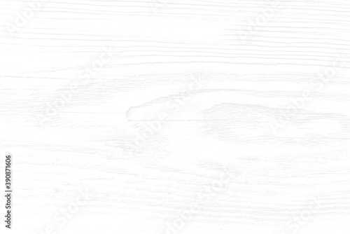 Subtle white wood texture background of distressed oak grain. Cool light grey natural wooden texture wallpaper.  White wooden table top view. Vector EPS10.