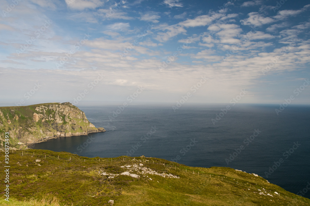 Panorama della contea di Donegal (Irlanda) - Promontorio di Horn Head