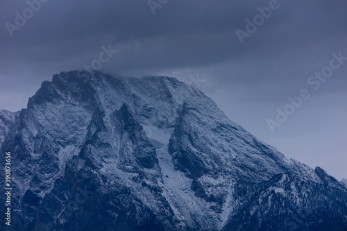 Clouds and Peaks, Grand Teton National Park, Wyoming, Usa, America