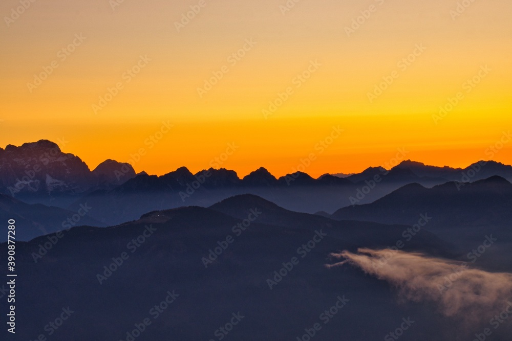 Sunrise Mountain Dobratsch