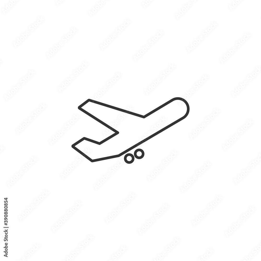 Departure icon isolated on white background. Plane symbol modern, simple, vector, icon for website design, mobile app, ui. Vector Illustration Departure icon isolated on white background. Plane symbol modern, simple, vector, icon for website design, mobile app, ui. Vector Illustration