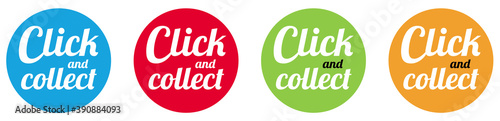 LOGO CLICK AND COLLECT COULEUR