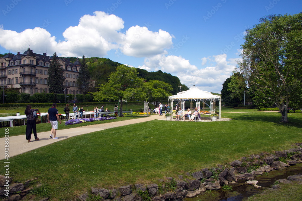 Fototapeta premium Kuranlagen Bad Kissingen