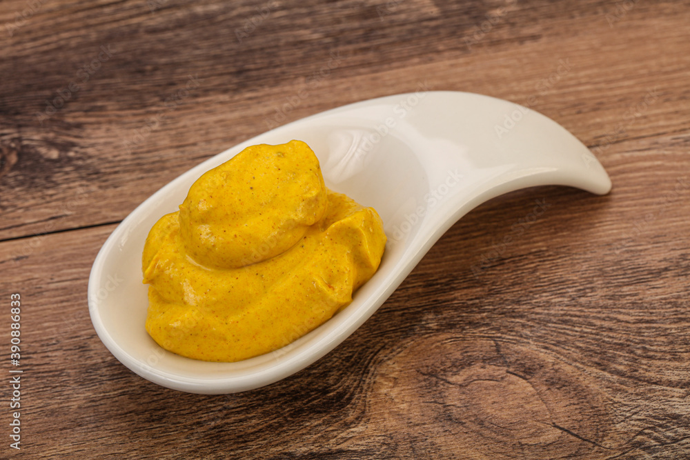 Asian Curry sauce in the bowl Asian Curry sauce in the bowl