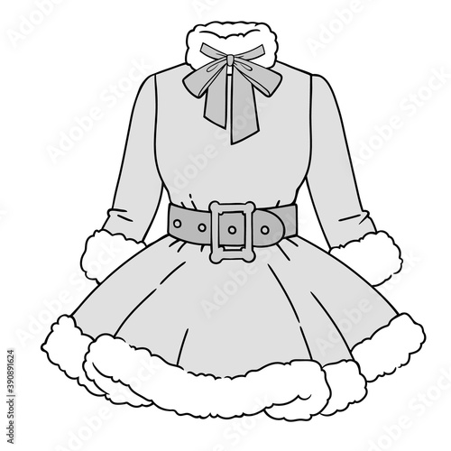 festive womens outfit for christmas