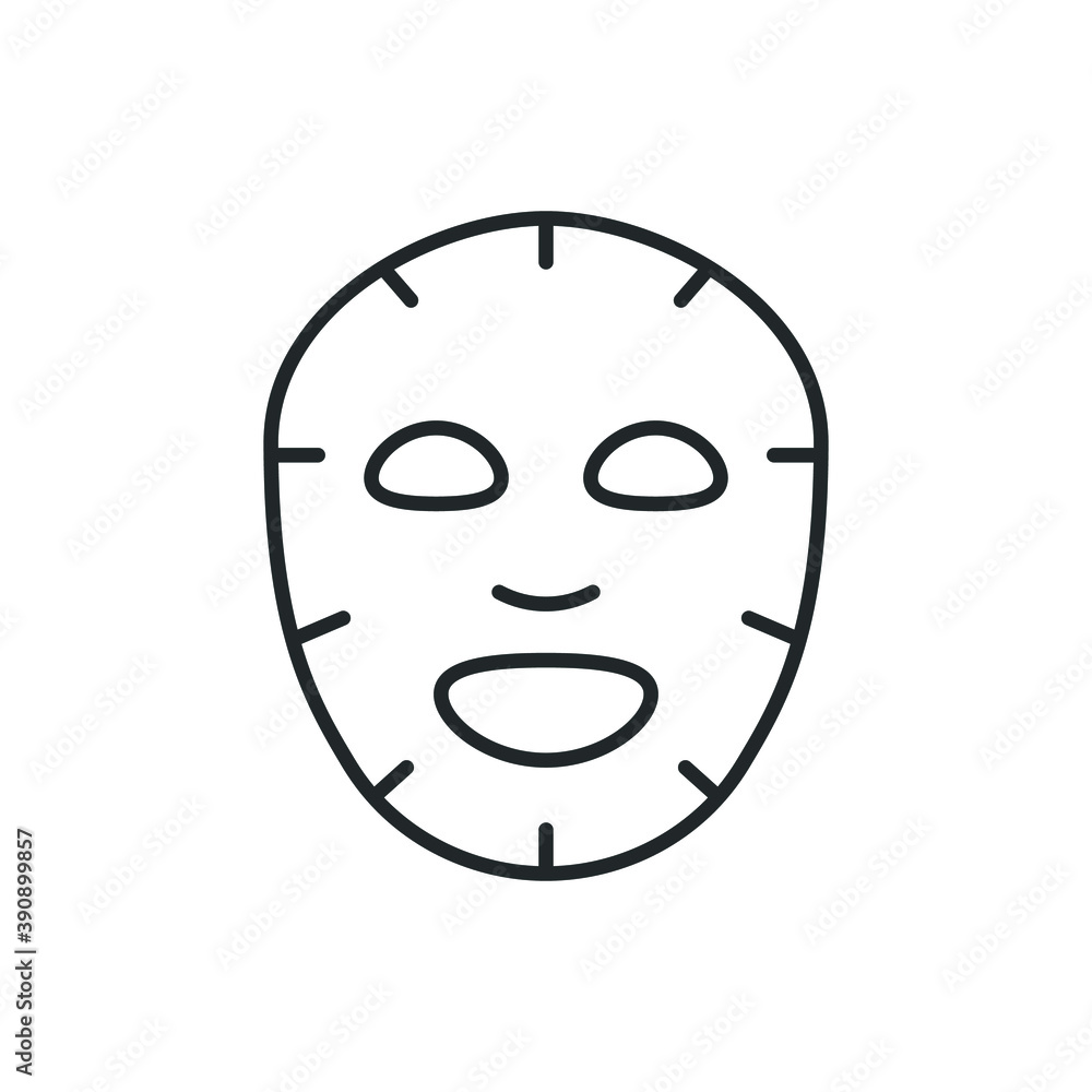 mask beauty icon vector illustration mask beauty icon vector illustration