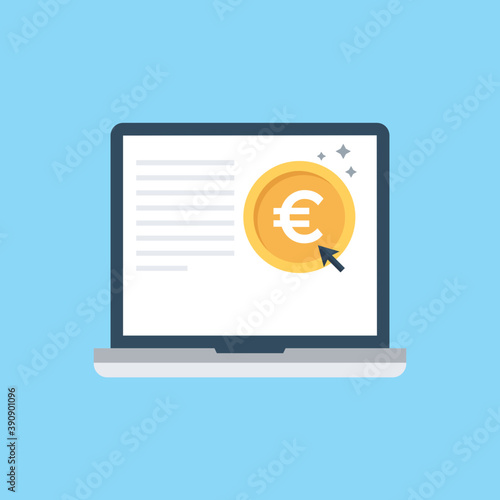 
Vector illustration of pay per click
