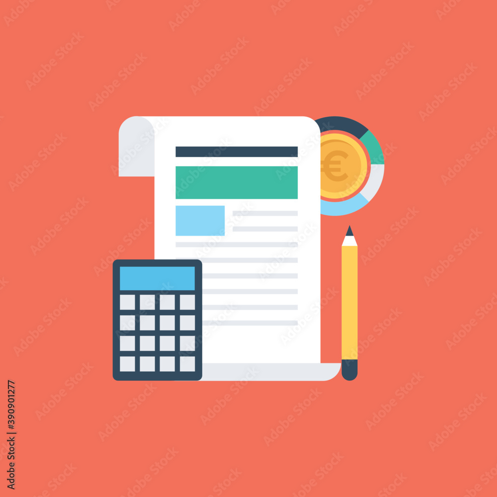 A calculation machine, illustration of calculator
A calculation machine, illustration of calculator
