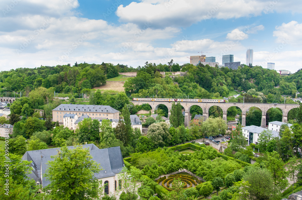 
urban views of Luxembourg City