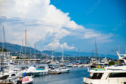 Dans le port de monaco