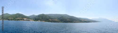 panorama of the mountains