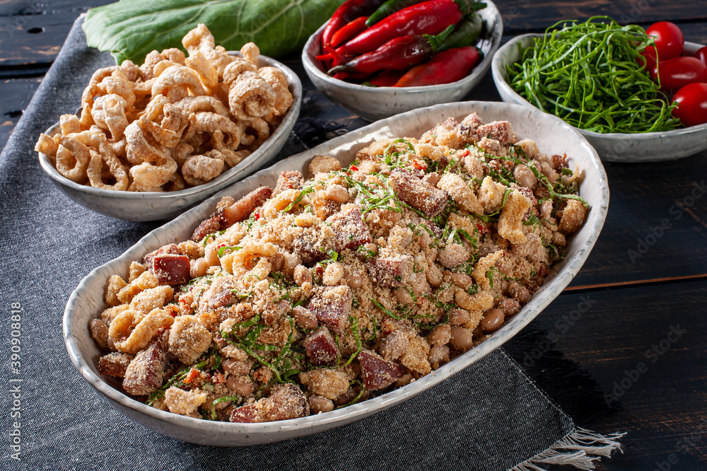 Φωτογραφία .Traditional dish of Brazilian cuisine and the state of Minas Gerais called Fei