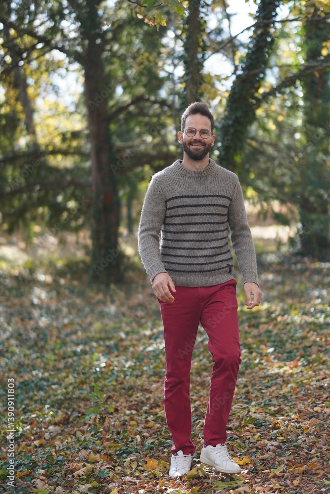 Homme automne Homme automne