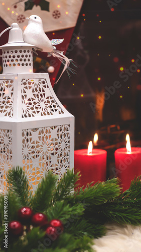 New Year's festive backgrou...