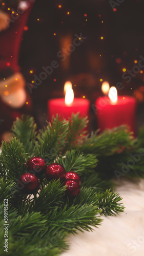 New Year's festive backgrou...