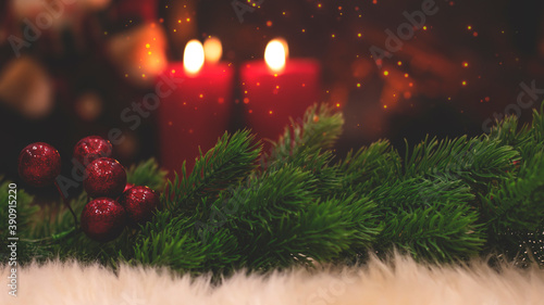 New Year's festive backgrou...