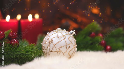 New Year's festive backgrou...