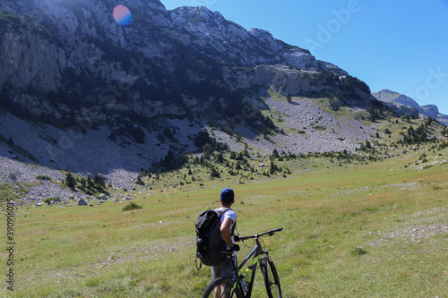 mountain biking in the mountains © Nedim