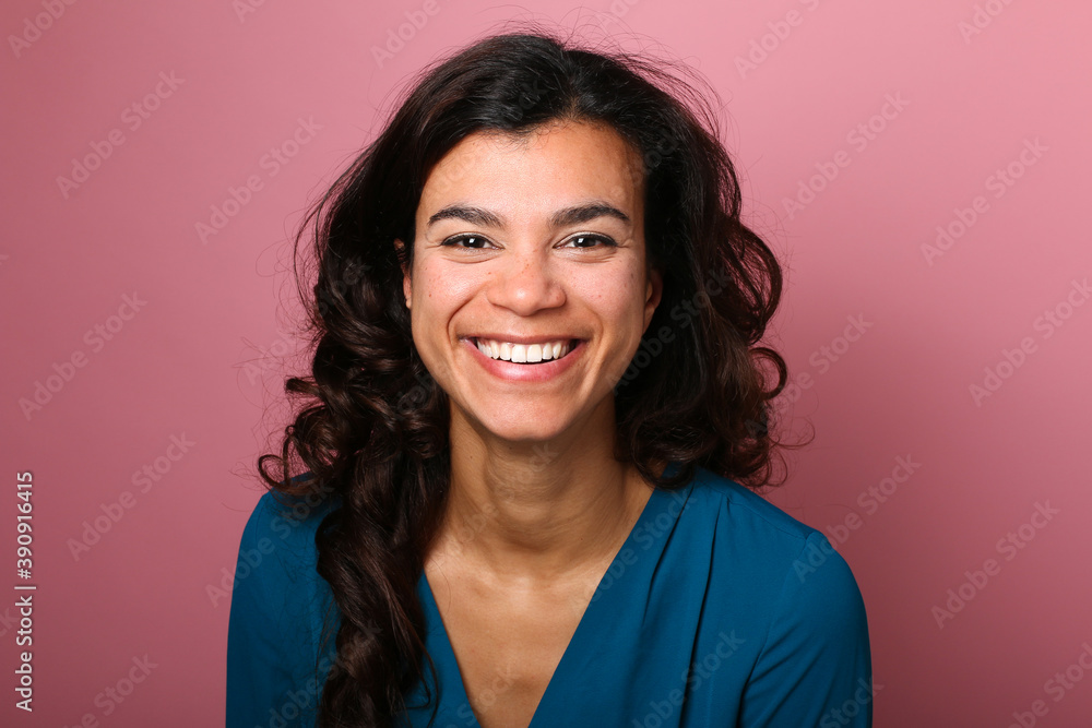 Fototapeta premium Portrait of a beautiful young woman