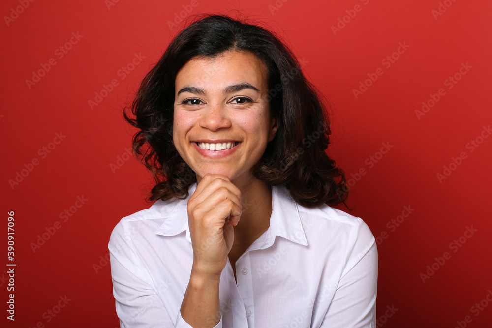Portrait of a beautiful young woman Portrait of a beautiful young woman