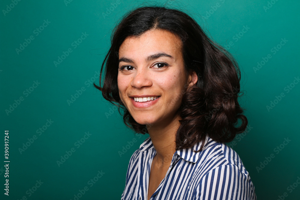 Portrait of a beautiful young woman Portrait of a beautiful young woman
