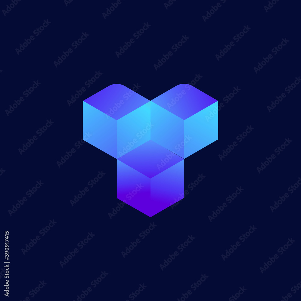 Abstract 3D letter Y logo design. Colorful Blue 3D letter Y logo vector template. Modern 3D Letter S concept with Abstract style design vector. Y letter Logotype concept for any Brand or Company Abstract 3D letter Y logo design. Colorful Blue 3D letter Y logo vector template. Modern 3D Letter S concept with Abstract style design vector. Y letter Logotype concept for any Brand or Company