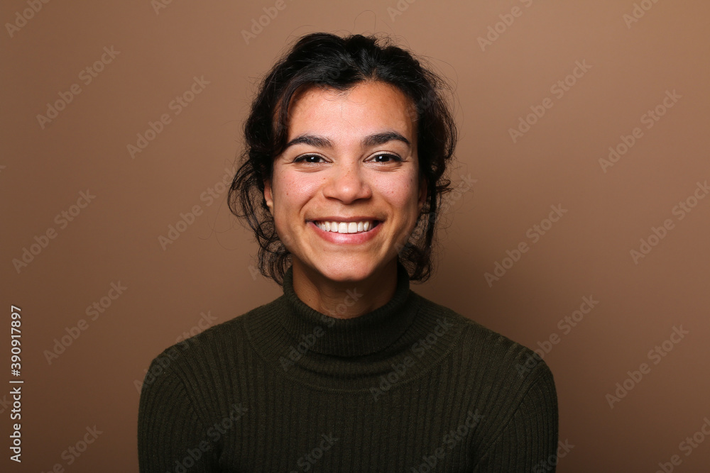 Fototapeta premium Portrait of a beautiful young woman