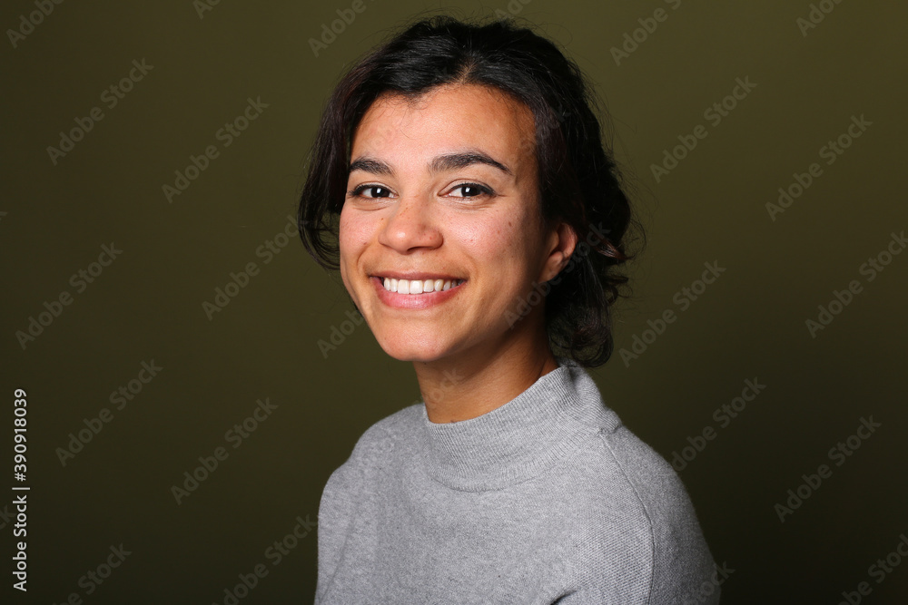 Portrait of a beautiful young woman Portrait of a beautiful young woman