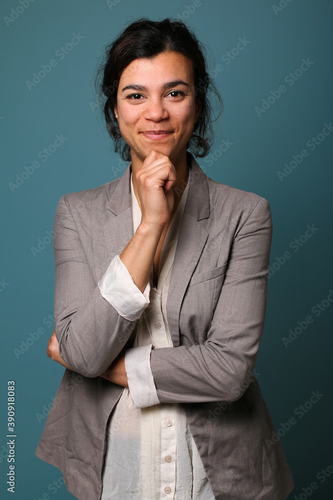 Portrait of a beautiful young woman Portrait of a beautiful young woman
