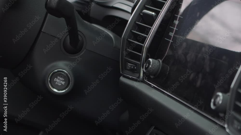 Engine start stop button Engine start stop button