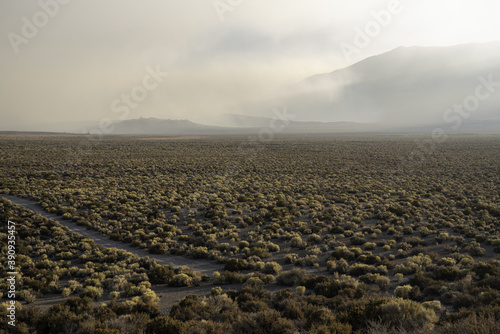 Creek Fire smoke blankets Owens Valley and Sierra Nevada