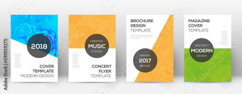 Abstract cover. Remarkable design template. Sumina
