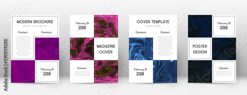 Abstract cover. Immaculate design template. Sumina