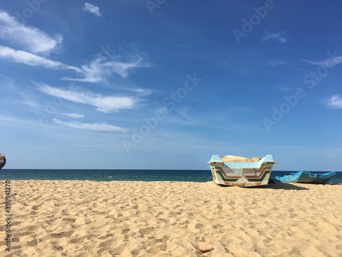 beach chair on a beach