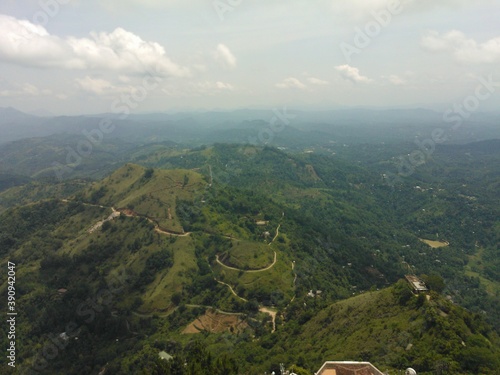 view from the mountain