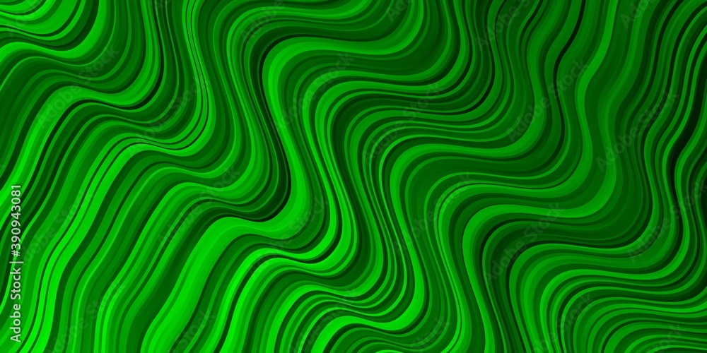 Light Green vector template with lines. Light Green vector template with lines.