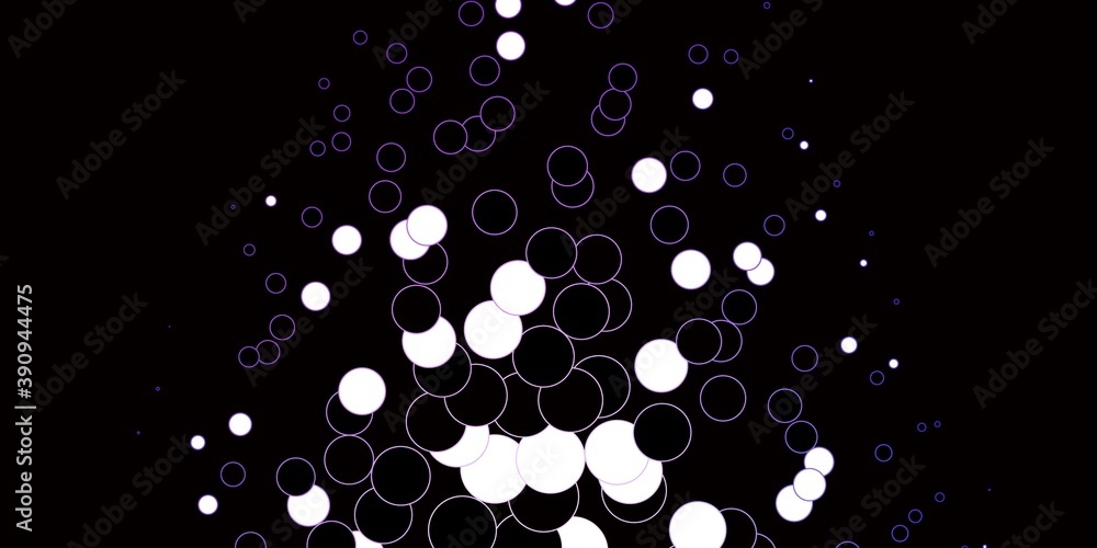 Obraz premium Dark Pink, Blue vector template with circles.