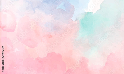 Colorful watercolor design background texture © darren