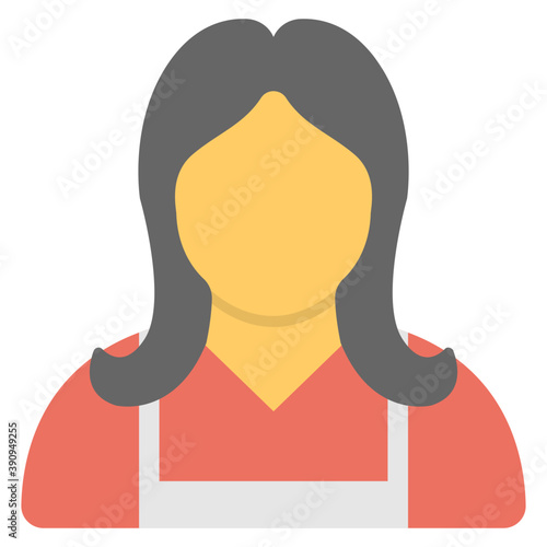 
A female who is employed to cultivate or take care of a garden
