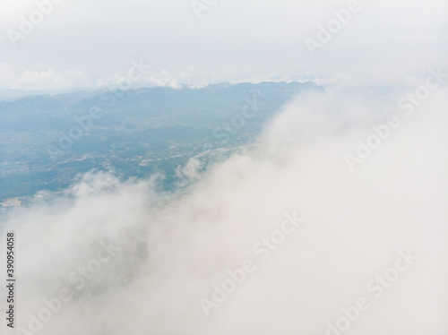 Autumn scenery of Jianshiye Three Gorges Scenic Area in Enshi  Hubei  China