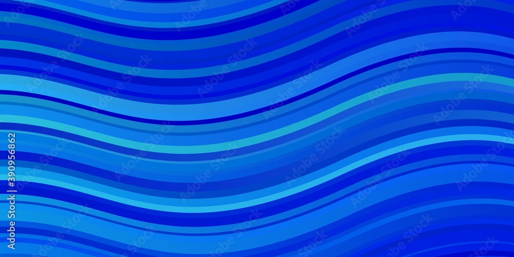 Light BLUE vector backdrop with curves. Light BLUE vector backdrop with curves.