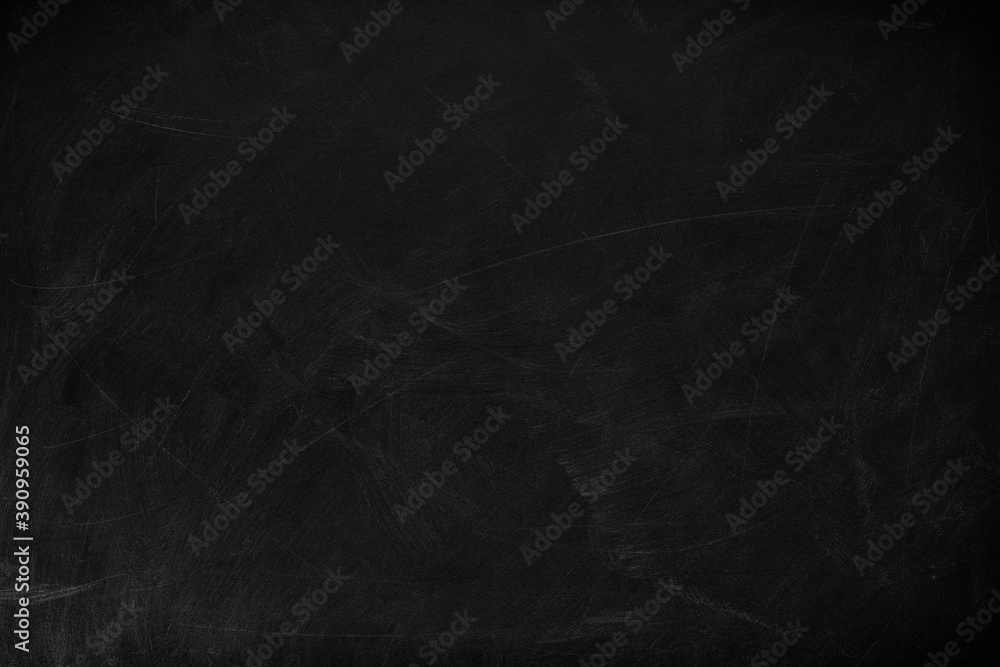 Naklejka premium Abstract texture of chalk rubbed out on green blackboard or chalkboard background. School education, dark wall backdrop or learning concept.