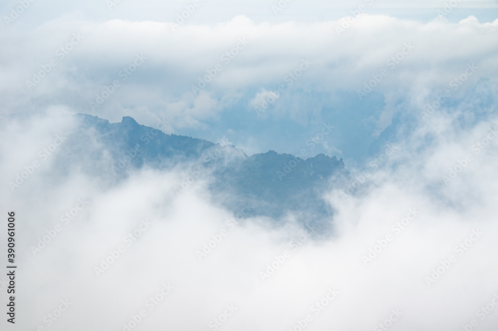 Autumn scenery of Enshi Grand Canyon Scenic Area, Hubei, China